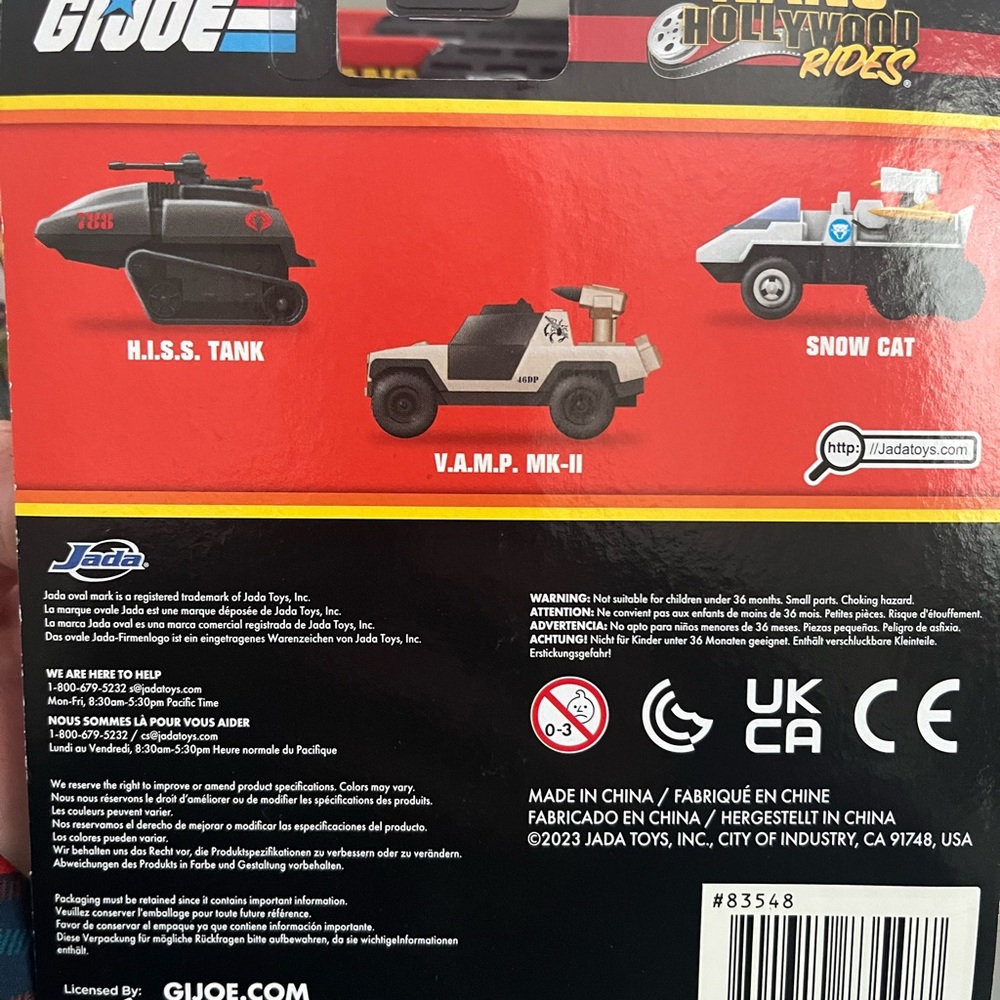 Collectible GI Joe mini Nano Rides - Picture 5 of 5